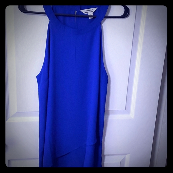 light blue dressy top